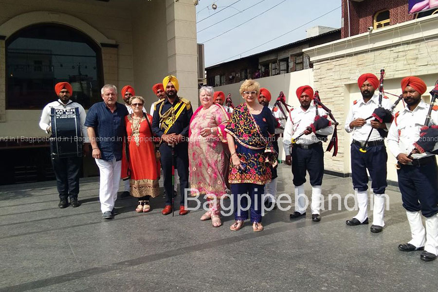 bagpipe band in india